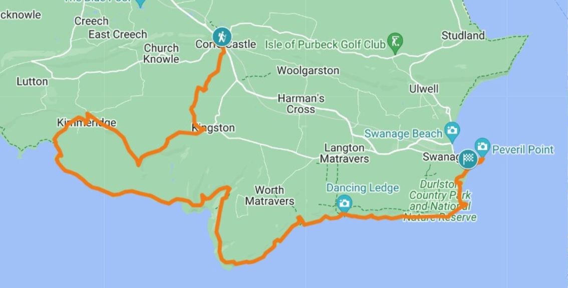 Jurassic Coast (Corfe Castle to Swanage)