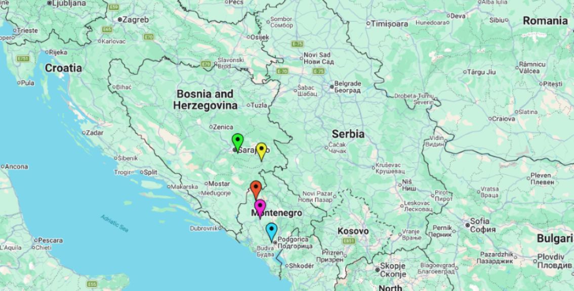 Bosnia & Montenegro Cycle