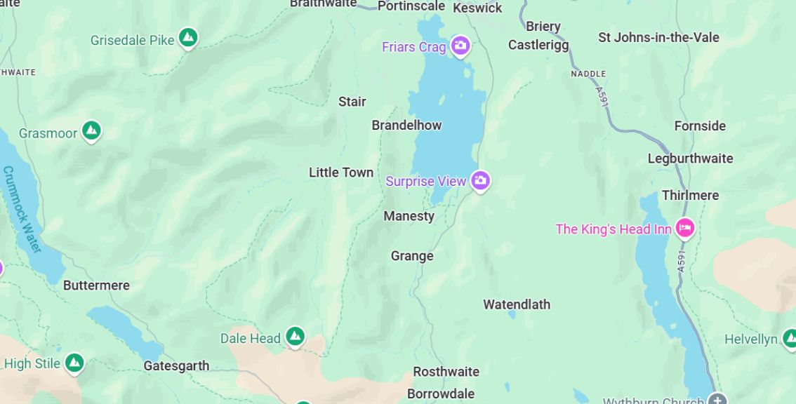 Capital One Lakes Race - General Map