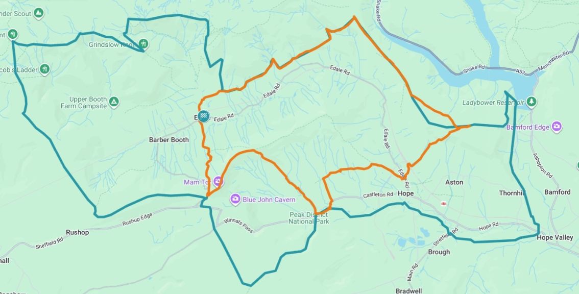Peaks (Edale) Full and Half Marathon